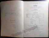 Massenet, Jules - Signed Manon Vocal Score 1895