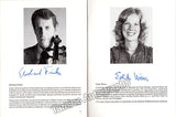 Masur, Kurt - Finke, Eberhard - Wiens, Edith - Heesters, Nicole - Friedrich, Gerhard - Signed Program 1984