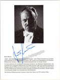 Masur, Kurt - Finke, Eberhard - Wiens, Edith - Heesters, Nicole - Friedrich, Gerhard - Signed Program 1984