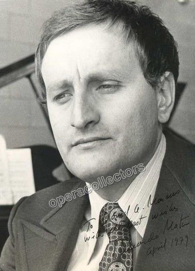 Mata, Eduardo - Signed Photo