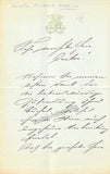Materna, Amalie - Autograph Letter Signed