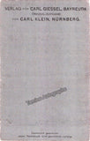 Matray, Desider - Cabinet Photo as Tannhauser 1904