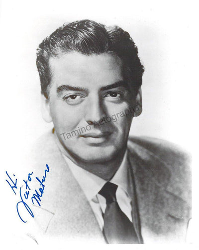 Mature, Victor - Signed Photo