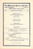 Matzenauer, Margarete - Lot of 6 Recital Programs Carnegie Hall 1919-1921