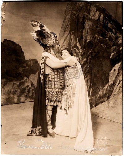 Matzenauer, Margarete - Weil, Hermann - Vintage Photo Die Walkure Met Opera 1912
