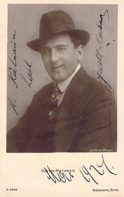 MATZNER, Gustav