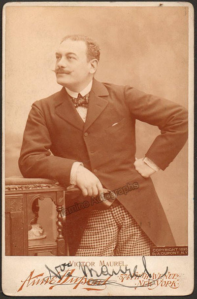 Maurel, Victor - Signed Photo