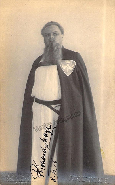 MAYR, Richard (Various Autographs)