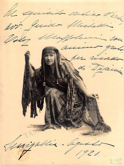 Mazzoleni, Ester - Signed Photo in Dejanice