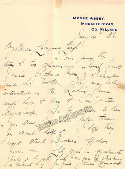 McCormack, John - Autograph Letter Signed