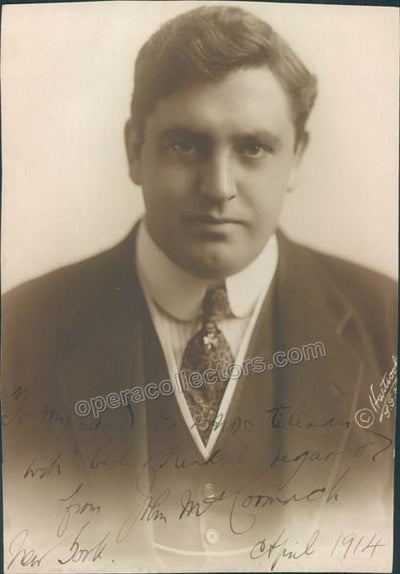McCormack, John - Signed photo