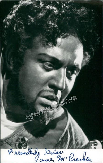 McCracken, James - Signed photo postcard