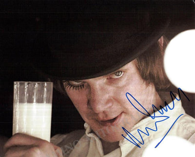 McDowell, Malcolm - Signed Photo in "Clockwork Orange"