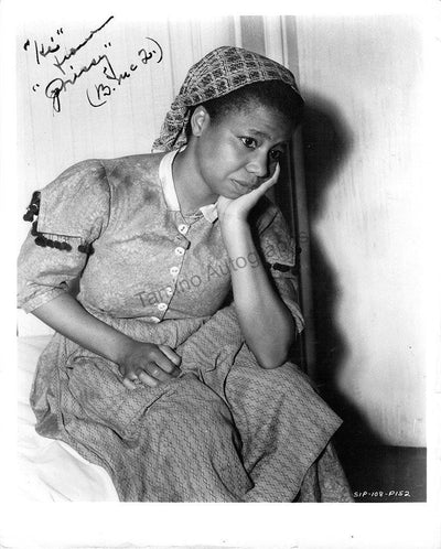 McQueen, Butterfly - Signed Photo in "Gone with the Wind"