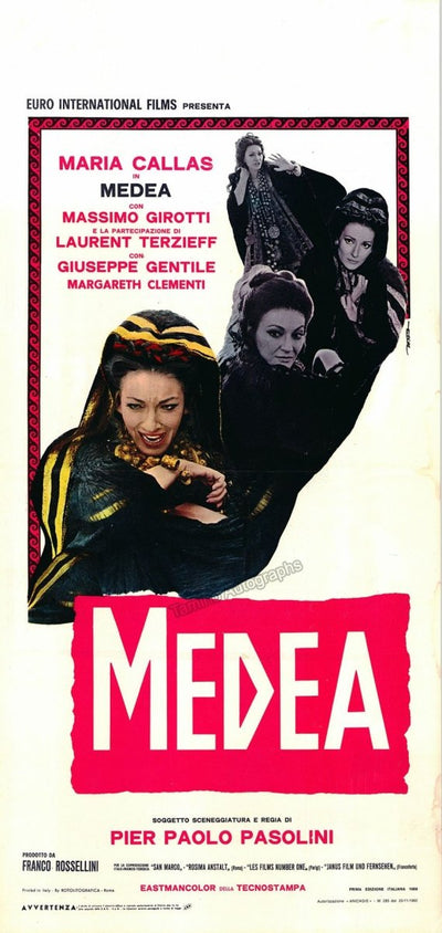 Medea - Movie Poster with Maria Callas!