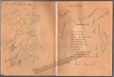Medea Score Signed by Many - Dallas 1958