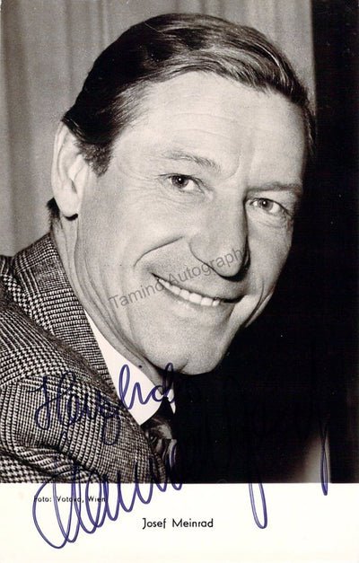 Meinrad, Josef - Signed Photograph