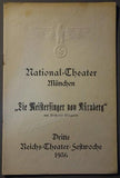 Meistersinger von Nurnberg - Reichstheater-Festwoche 1936 - Clemens Krauss