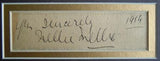Melba, Nellie - Matted signed card and photo