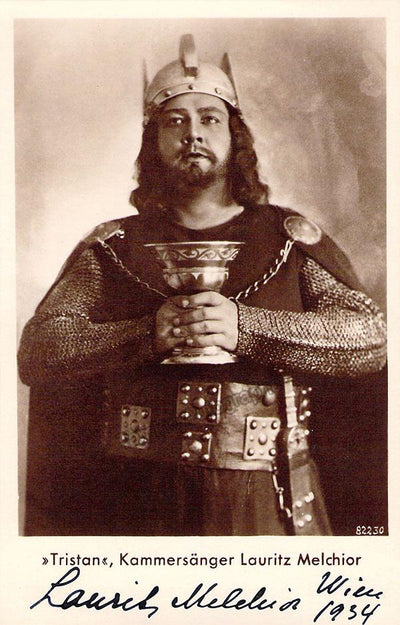 Melchior, Lauritz - Signed Photo as Tristan 1934