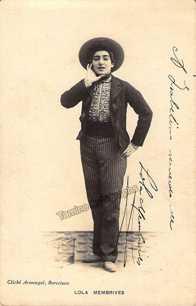 Membrives, Lola - Signed Photograph