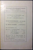 Mengelberg, Willem - Lot of 8 Concertgebouw Orchestra Programs 1909-1922