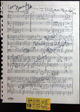 Menotti, Gian Carlo - Sills, Beverly - Signed Copy Manuscript Juana La Loca