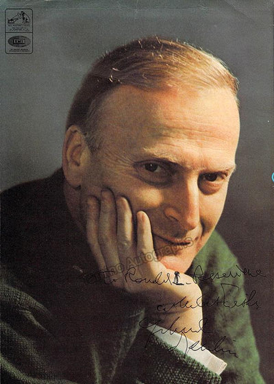Menuhin, Yehudi - Signed Photo