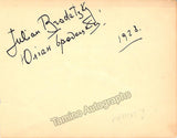 Merola, Gaetano - Album Page Signed 1929