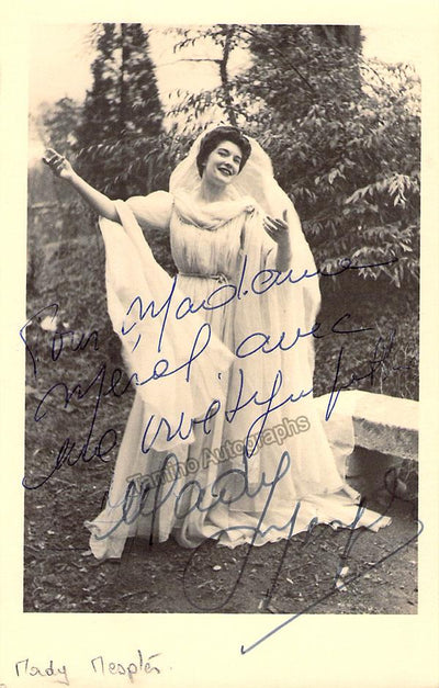 MESPLE, Mady (Various Autographs)