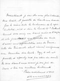 Messager, Andre - Autograph Letter Signed to Enrico Caruso