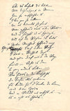 Mestrozzi, Paul - Autograph Documents & Writings 1890s