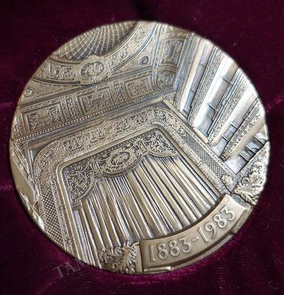 Metropolitan Opera Centennial Medallion 1883-1983 Bronze - Limited Edition