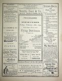 Metropolitan Opera - Full Program Lot 1889-1900