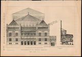 Metropolitan Opera House - Vintage Prints and Playbill 1880-1884