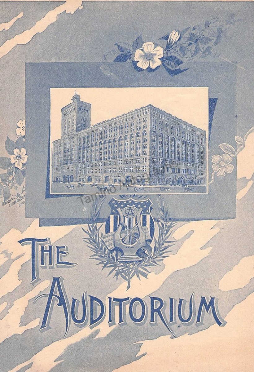 Metropolitan Opera on Tour - Chicago Programs 1894-1905 - Tamino