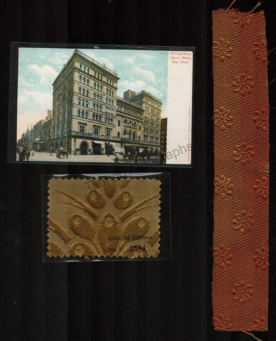 Metropolitan Opera - Pieces of the Curtain of the Old Metropolitan Opera House New York