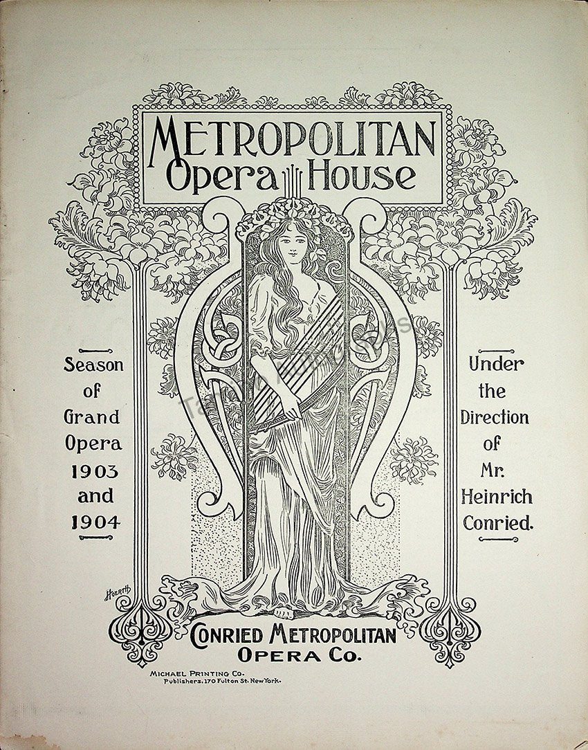 Metropolitan Opera - Program Lot 1901-1910 – Tamino