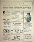 Metropolitan Opera - Program Lot 1901-1910