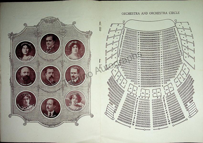 Metropolitan Opera - Program Lot 1910-1918 – Tamino