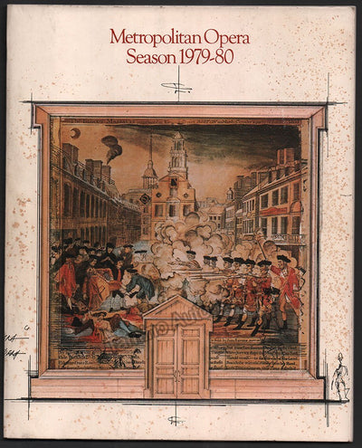 Metropolitan Opera - Season Guide 1979-1980 Signed by Multiple Artists