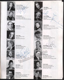 Metropolitan Opera - Season Guide 1998-1999 Signed by Multiple Artists