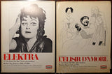 Metropolitan Opera - Set of 7 Press Release Kits 1980-81