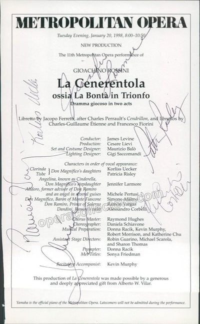 Larmore, Jennifer - Vargas, Ramon - Corbelli, Alessandro & Others