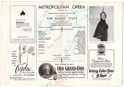 Tucker, Richard - Brownlee, John - Berger, Erna - Steber, Eleanor - Stiedry, Fritz - Die Zauberflöte 1950