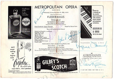 Tucker, Richard - Brownlee, John - Svanholm, Set - Ormandy, Eugene - Die Fledermaus 1950