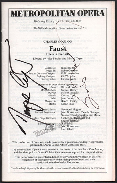 Ramey, Samuel - Croft, Dwane in Faust 1987
