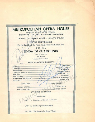 Pons, Lily - Crooks, Richard