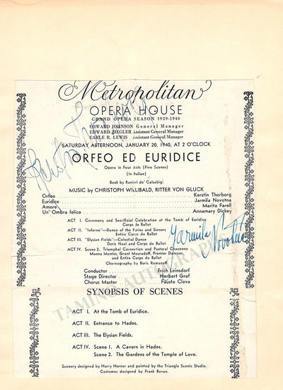 Novotna, Jarmila - Thorborg, Kerstin