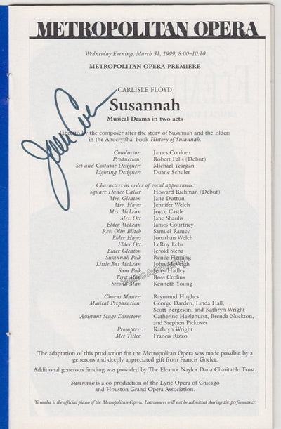 Conlon, James in Susannah 1999